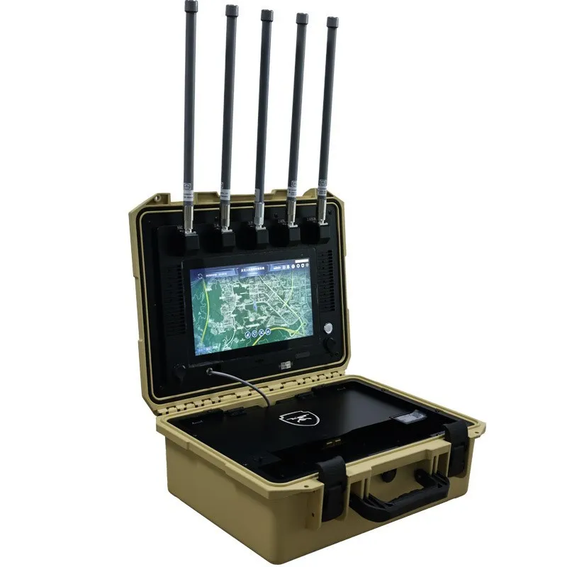 Portable Uav Drone Detection Signaling Briefcase Customizable For 1.2g 1.4G 2.4G 5.8g Fpv Detection 45MHz 6000MHz 2-8 Km Range IP65 Anti Drone manufacturers Portable Uav Drone Detection Signaling Briefcase Customizable For 1.2g 1.4G 2.4G 5.8g Fpv Detection 45MHz 6000MHz 2-8 Km Range IP65 Anti Drone manufacturers
