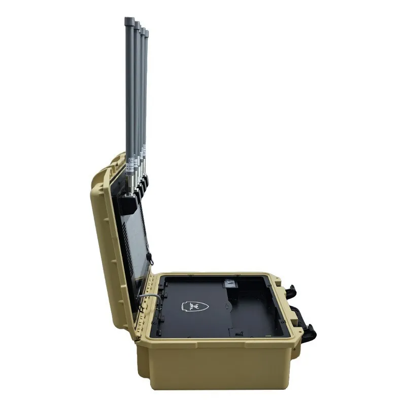 Portable Uav Drone Detection Signaling Briefcase Customizable For 1.2g 1.4G 2.4G 5.8g Fpv Detection 45MHz 6000MHz 2-8 Km Range IP65 Anti Drone best Portable Uav Drone Detection Signaling Briefcase Customizable For 1.2g 1.4G 2.4G 5.8g Fpv Detection 45MHz 6000MHz 2-8 Km Range IP65 Anti Drone best